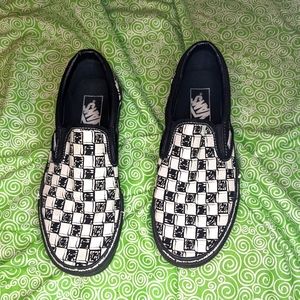 Checkered Vans (Women's size 8, men's 6.5)